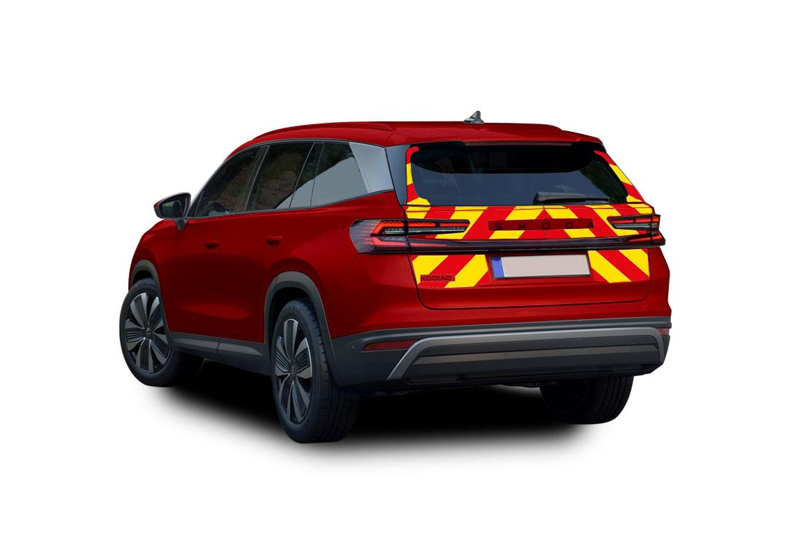 Vorgeschnittenes Markierungsset Löschfahrzeug AVERY PEUGEOT EXPERT 2016-2023